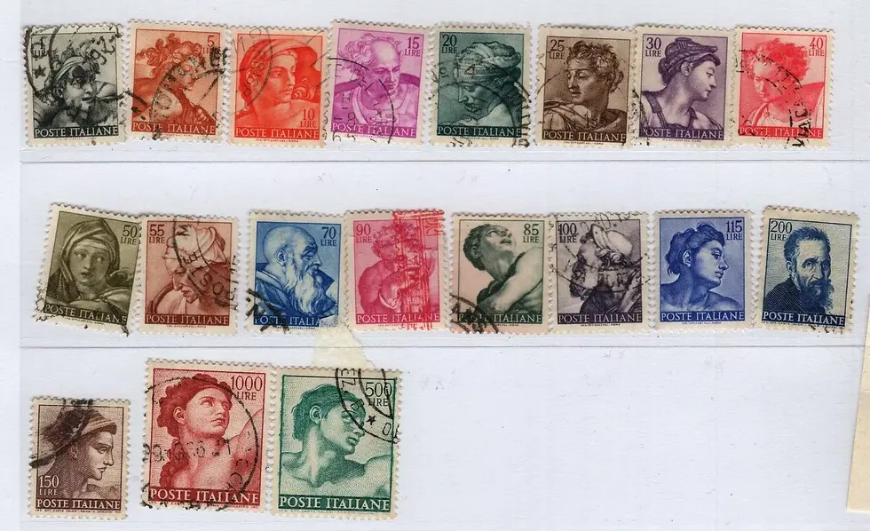 1201A1961MICH Serie Michelangiolesca usata come da foto