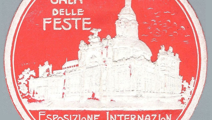 1911L219ETBB Esposizione Internazionale - Padiglioni: Sala delle Feste