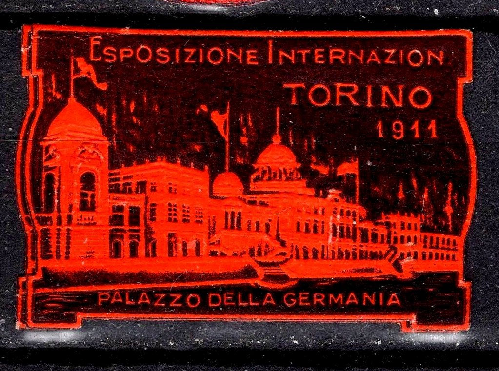 1911L219ETBH Esposizione Internazionale Industrie e Lavoro. Pal. della Germania