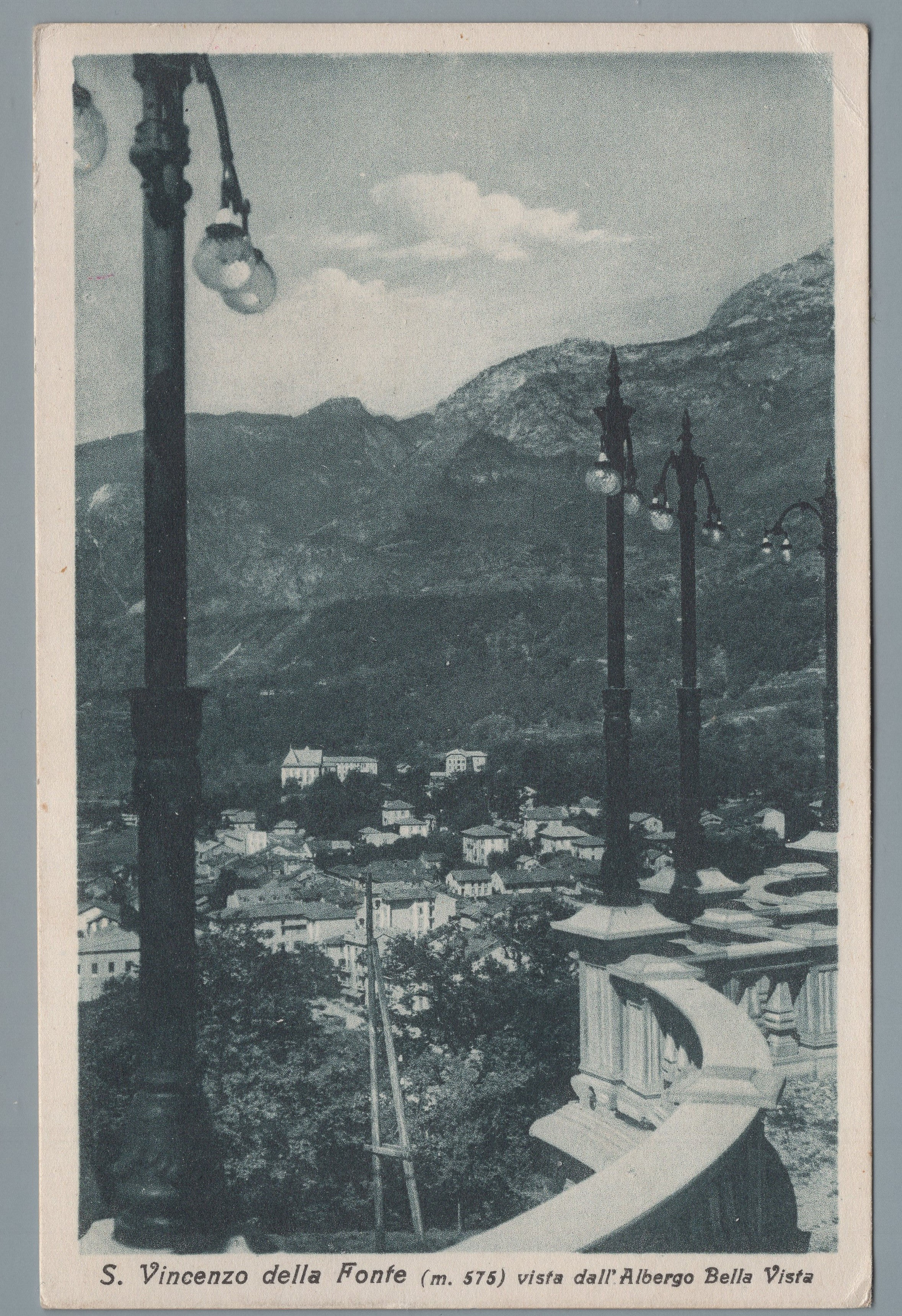 1ZEEZ001A47 S.Vincenzo della Fonte . Vista . viagg. 1949