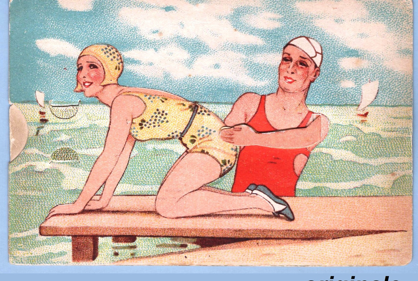 2D02ZZ Cart. meccanica umoristica: Produzione tedesca nuova