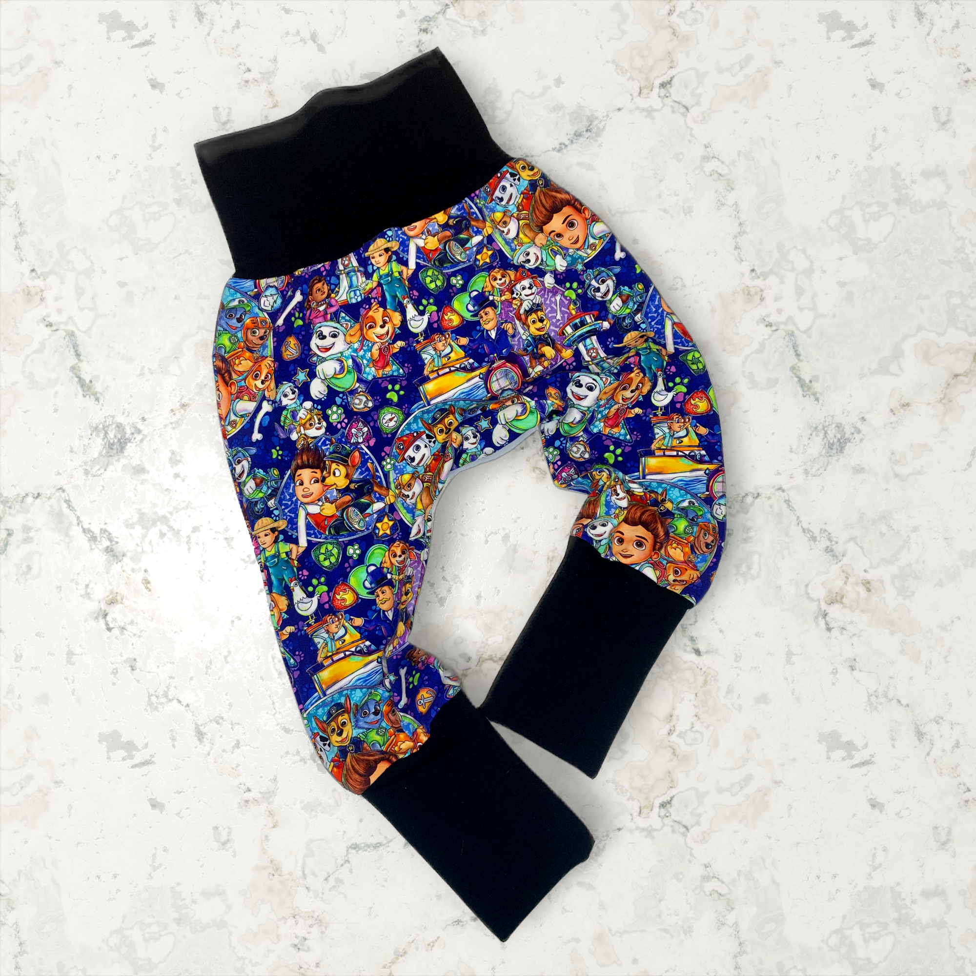 Grow With Me Pants - Size 1-3y - Pup Friends