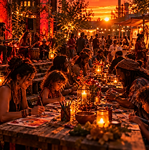 Kreativfestival im warmen Abendlicht.png