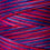 Thumbnail: Close-up of vibrant red, pink, and blue yarn WDW 6850 – Bluecoat Red. Bloomfield Craft.