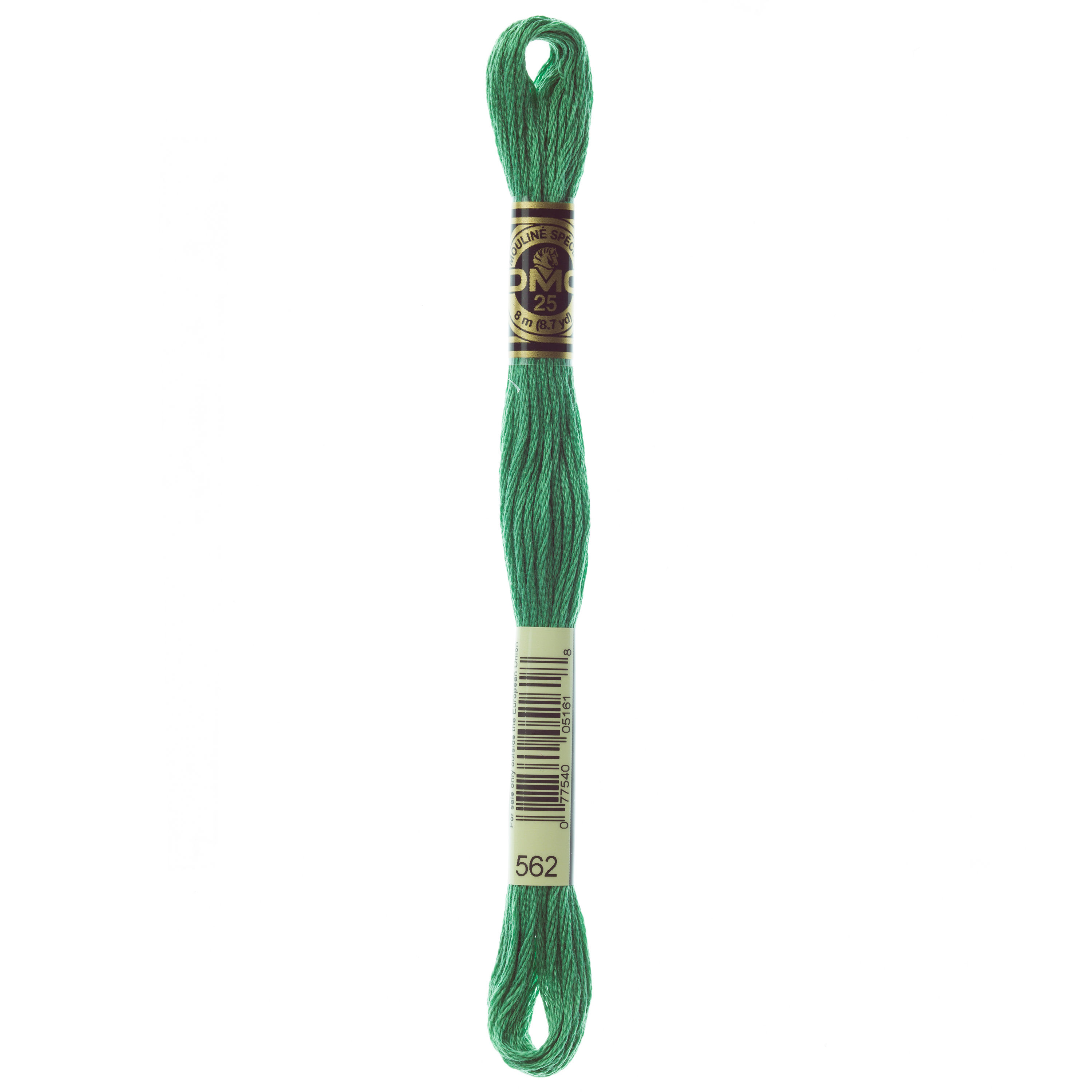 DMC 562 Medium Jade embroidery floss skein
