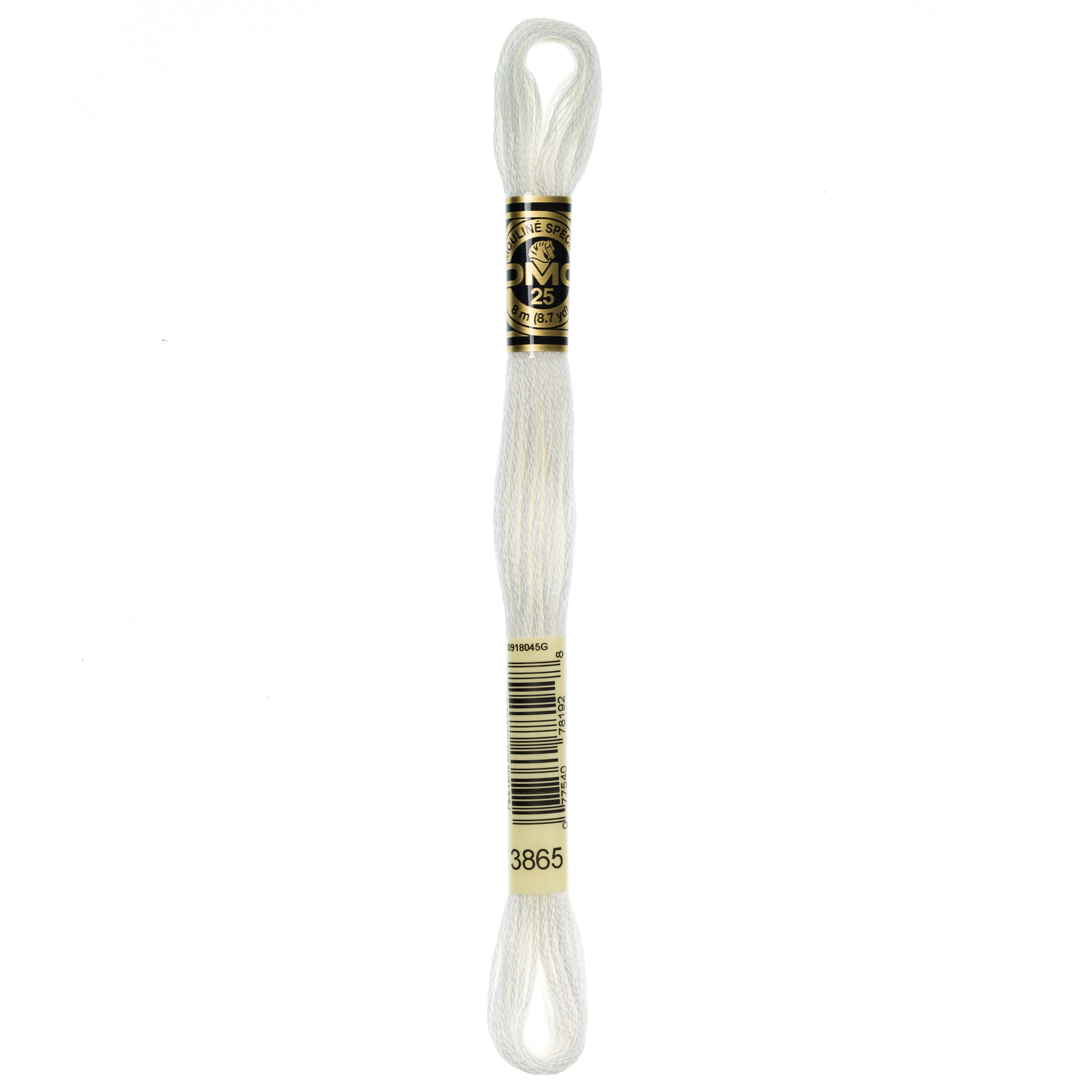 DMC 3865 Winter White embroidery floss skein