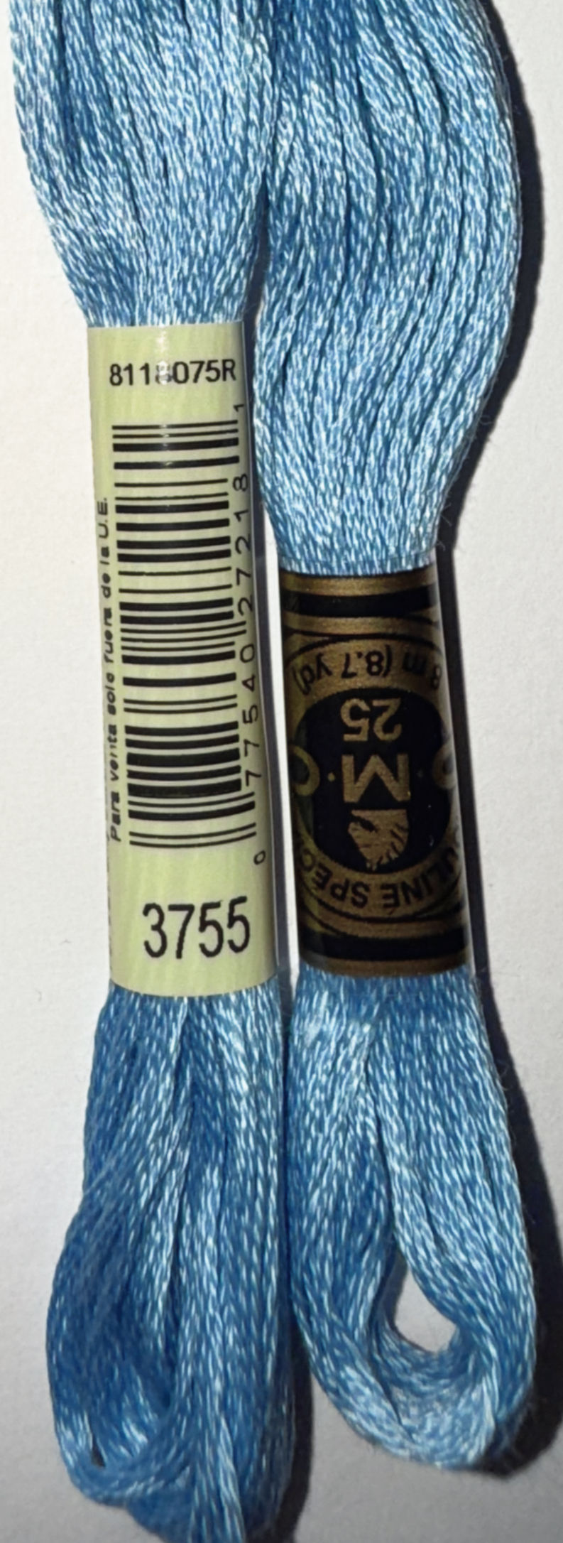 DMC 3755 embroidery floss, blue, Para venta, 8.7 yds, Bloomfield Craft