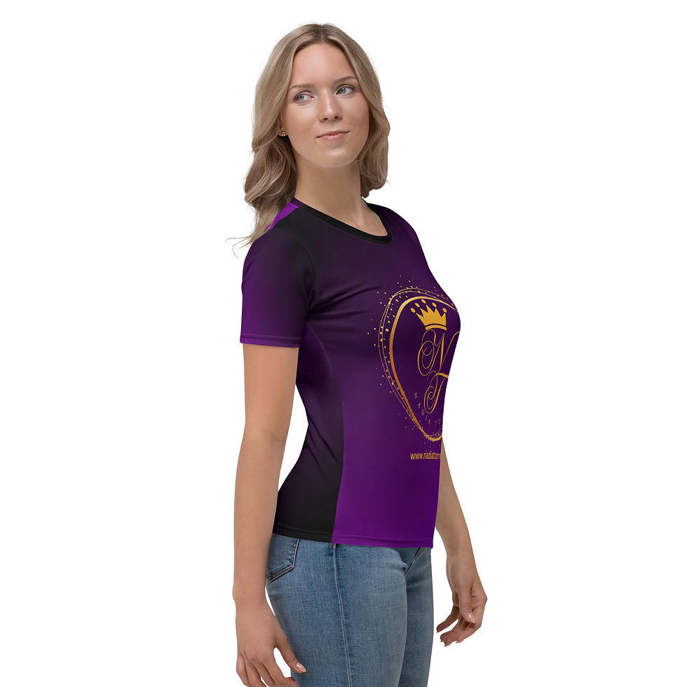 Thumbnail: Nadia Torres' Women's T-shirt- Logo on the front