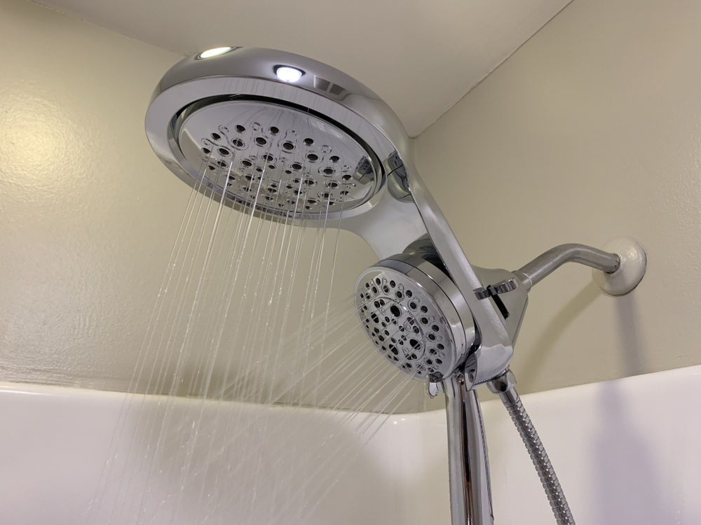 Delta HydroRain TwoinOne Shower Head