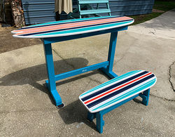 Surfboard Table