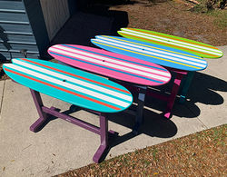 Surfboard Tables