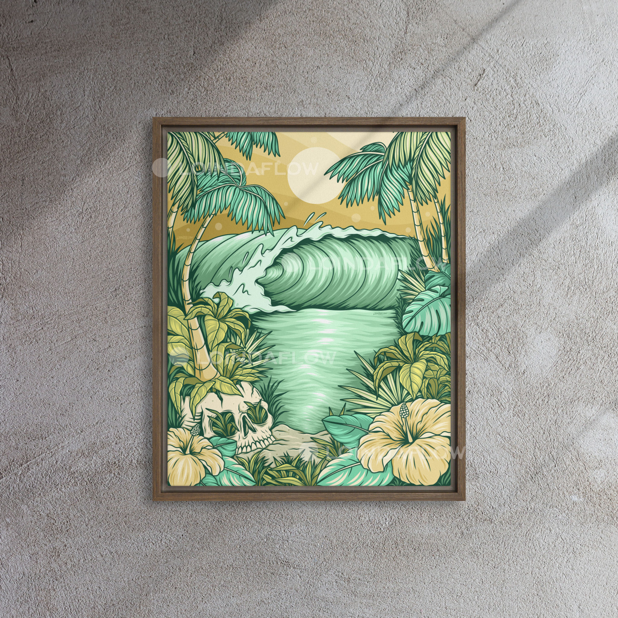 Left at Sunrise Framed/ Canvas Prints