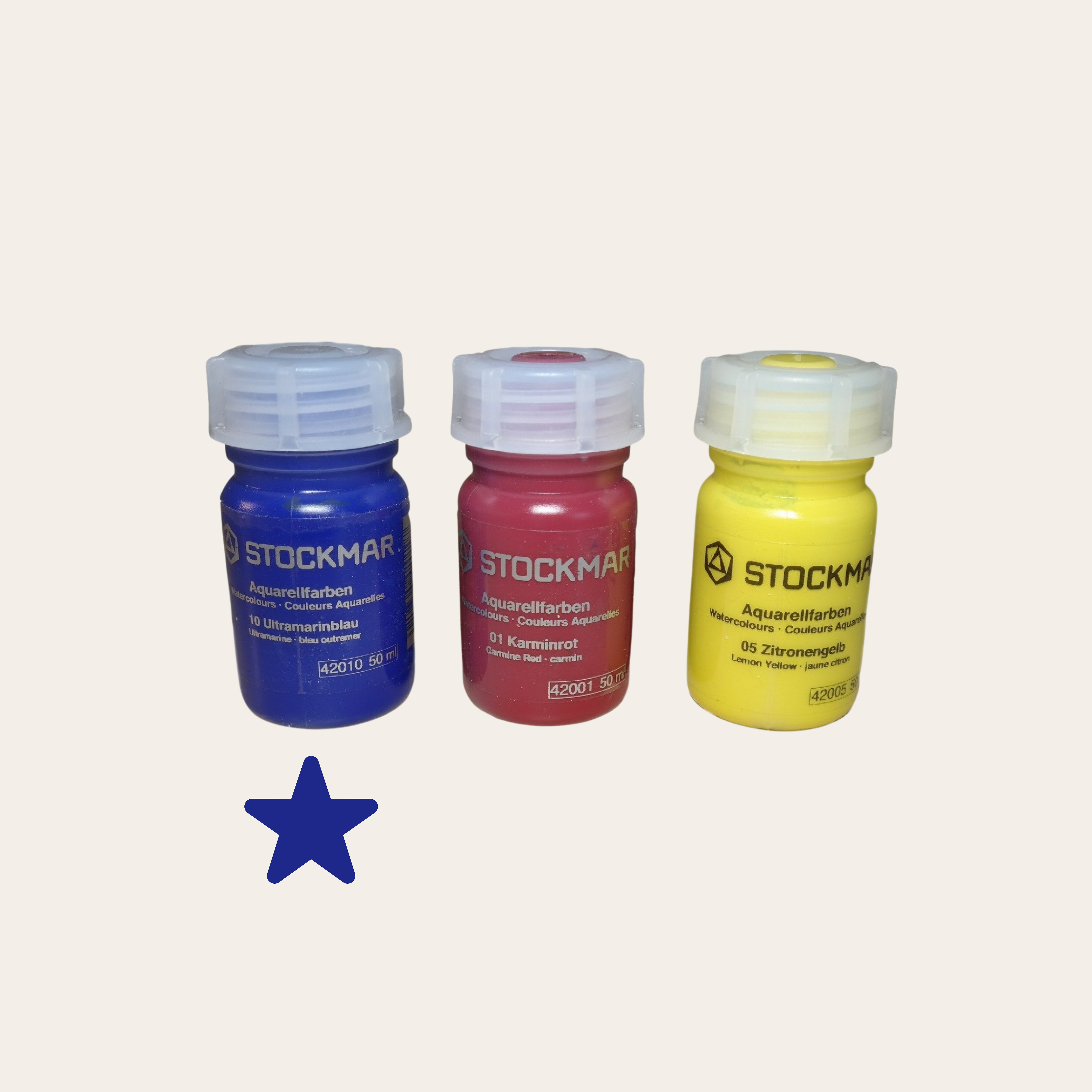 Ultramarine - Mercurius Stockmar Watercolour Paints