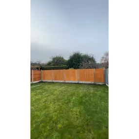 A garden fence 