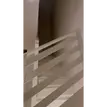 a painted handrail on a staircase