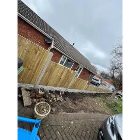 A garden fence 