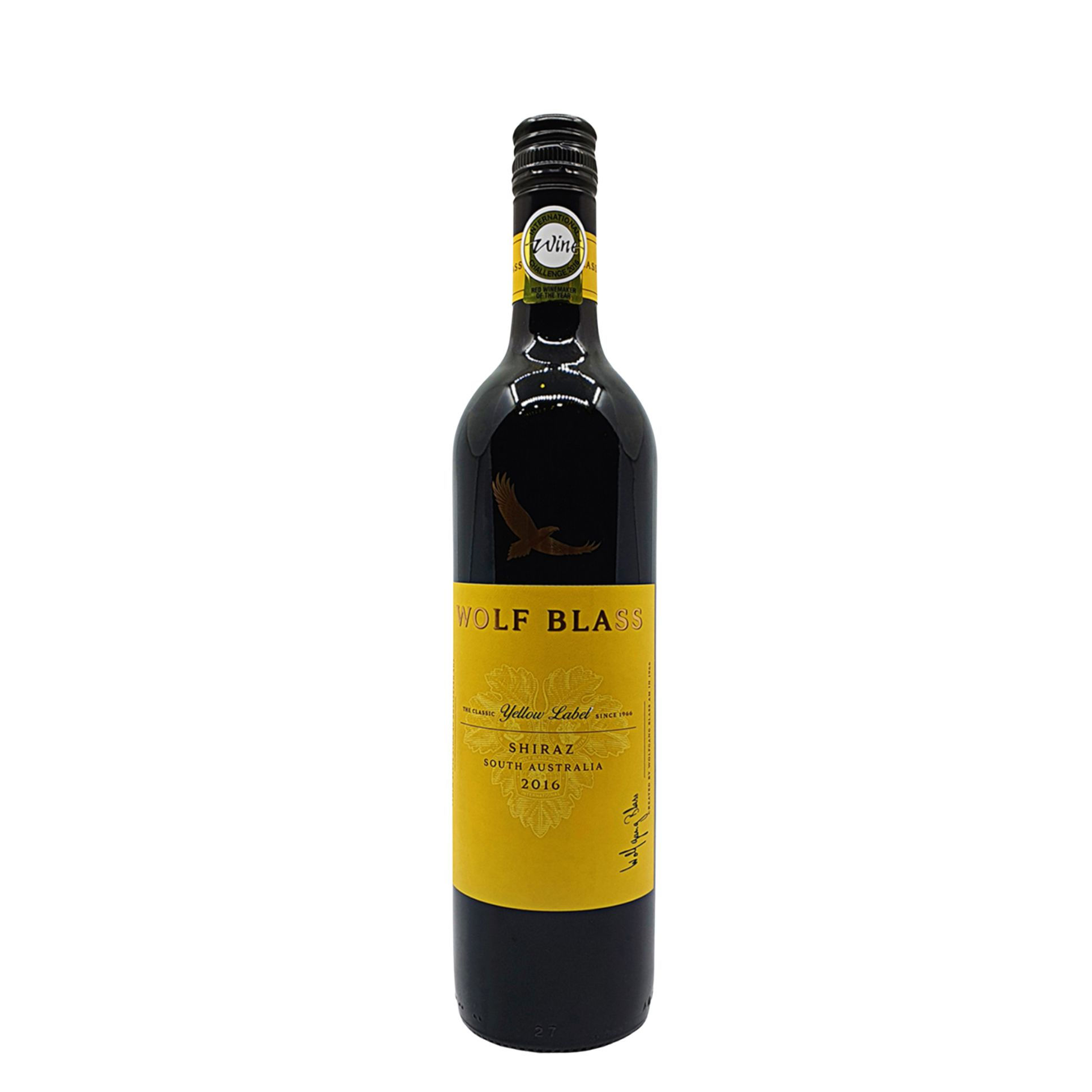 Wolf Blass Yellow Label Shiraz (2016) - 750ml (13.5% Alc)
