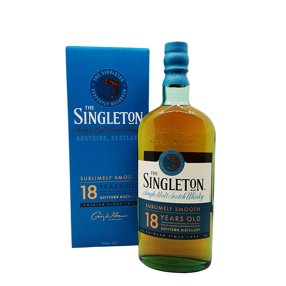 Singleton of Dufftown 18 Years Single Malt Scotch Whisky 700ml (40% Alc)