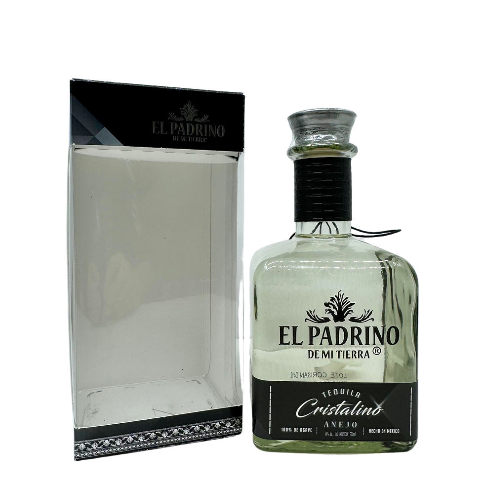 El Padrino De Mi Tierra Tequila Cristalino Anejo 750ml