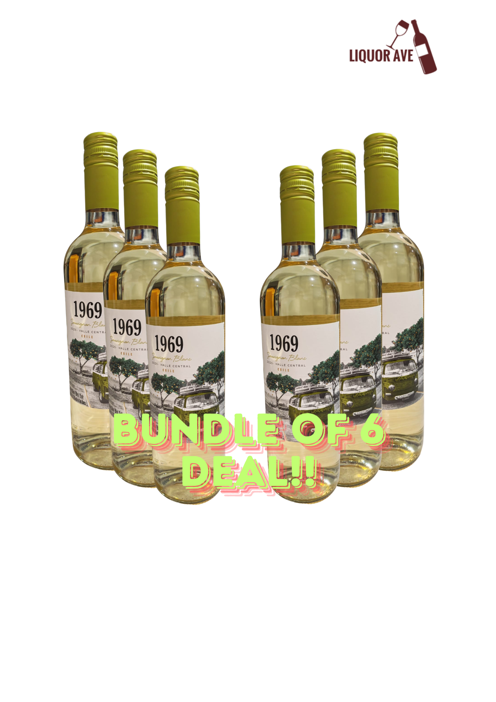 [Bundle of 6] Sur Andino 1969 Sauvignon Blanc (750ml)