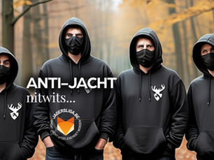 De oneerlijkheid van de anti-jachtbeweging