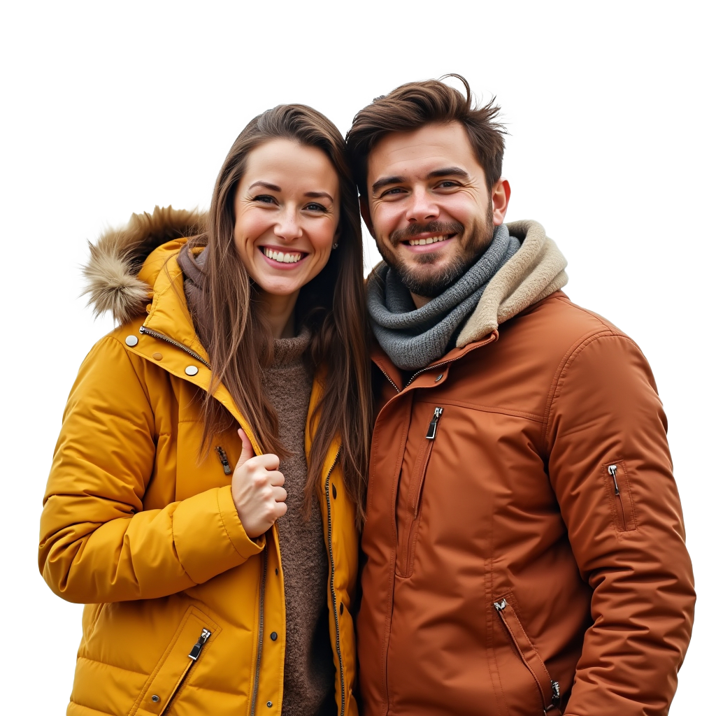 koppel in outdoorkledij