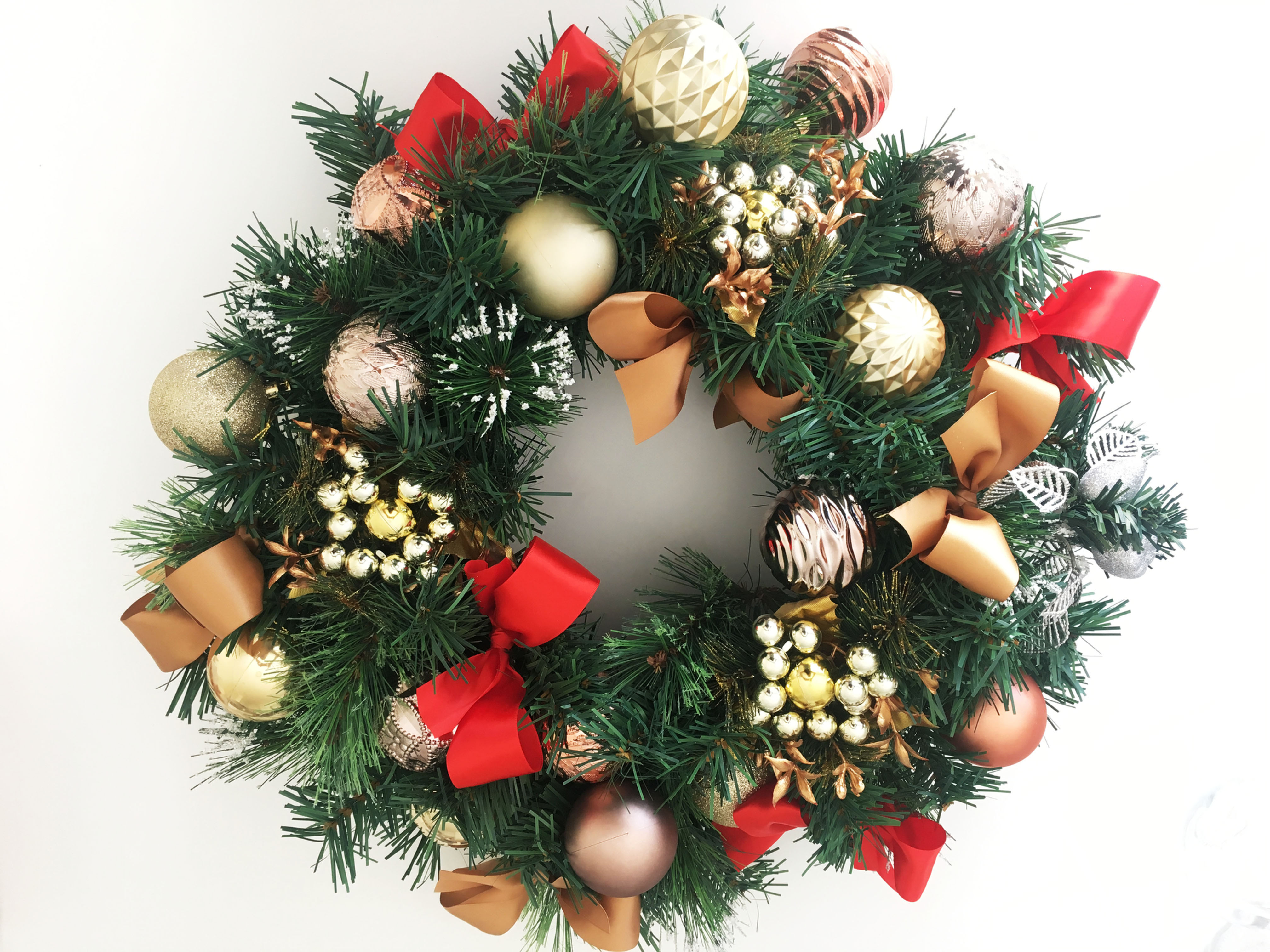 CHRISTMAS WREATH _ GREEN