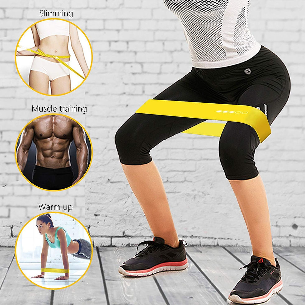 Miniaturbild: Yoga Resistance Bands 5 Colors Resistance Loop Stretching Pilates Fitness
