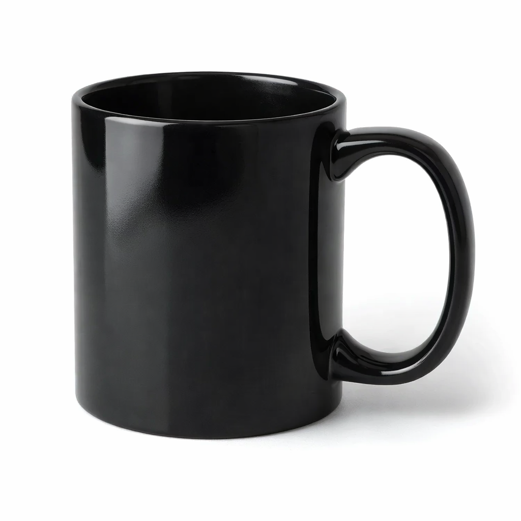 TAZA NEGRA MAGICA COMPLETA