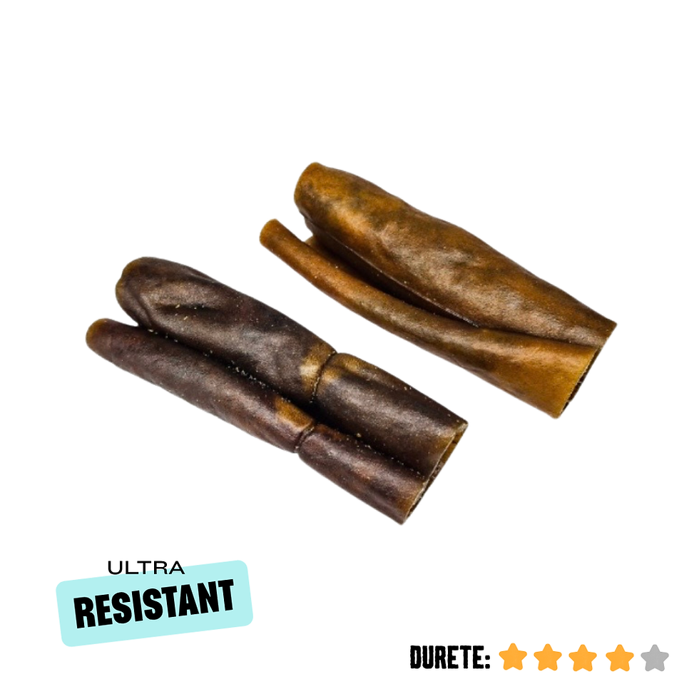Rouleau de peau de chameau naturelle pour chien de grande taille