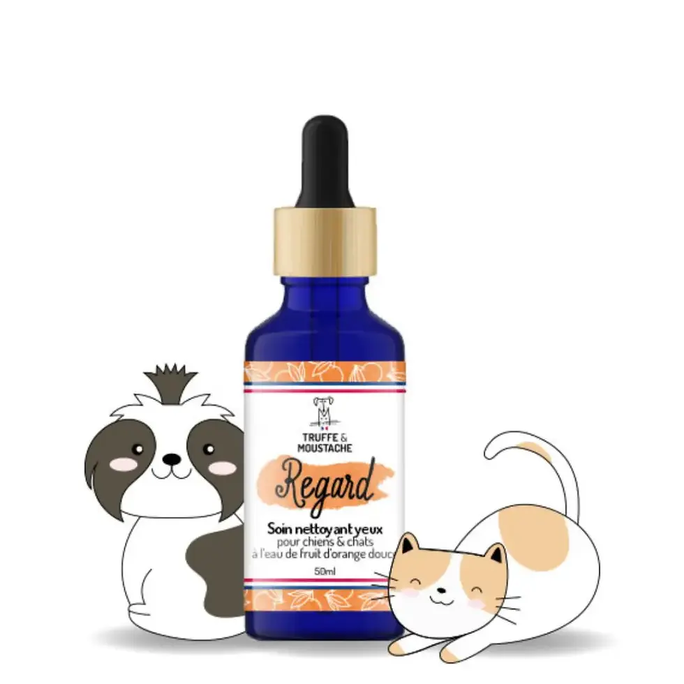 Miniature : Soin nettoyant pour les yeux "Regard" - Chien et chat