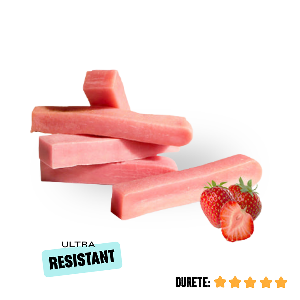 Barre de fromage à la fraise pour chien