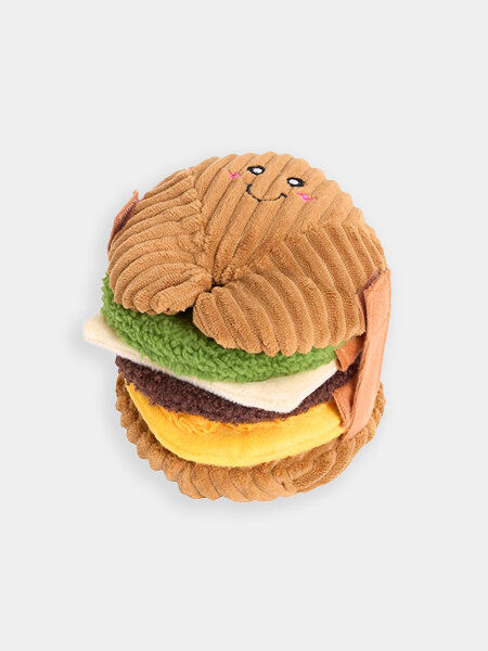 Miniature : Burger Croissant 🥐- Jeu de fouille pour chien - Snufflerz Stacks - Zippy Paws