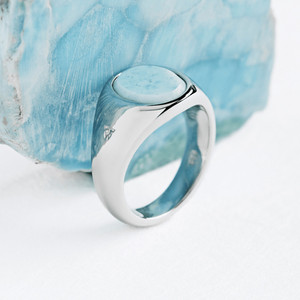 톰 우드 아이스 블루 링