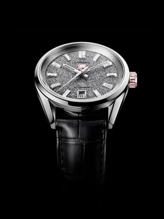 랩 그로운 다이아몬드를 세팅한 손목시계