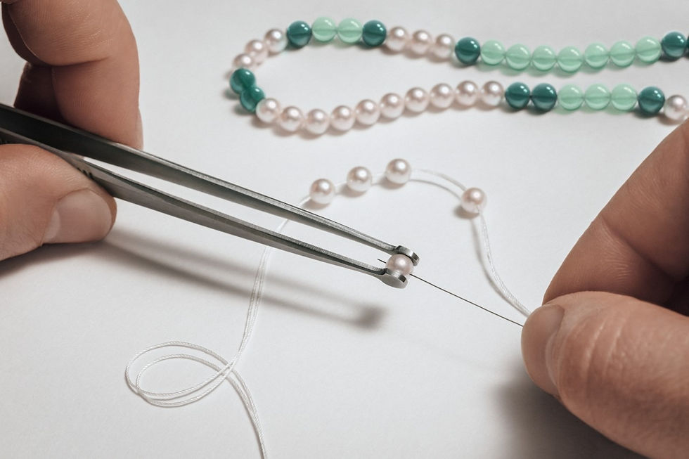 그랜드 레이디 칼라의 제작 과정.