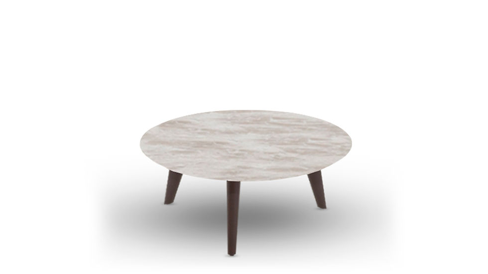 Mesa de Centro Redonda Palito