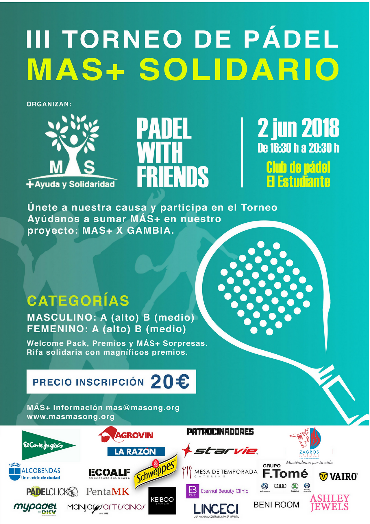 III TORNEO DE PADEL PVF