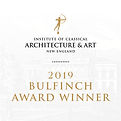 Design Award Institute of Classical Architecture and Art New England Bulfinch Award Winner 2019
