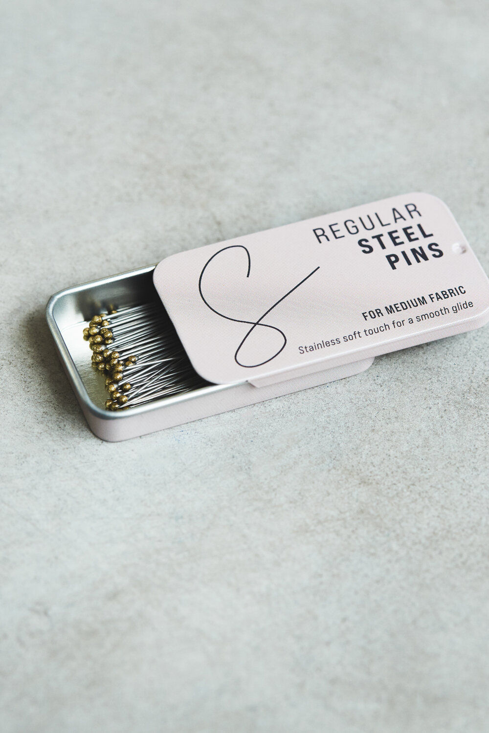 REGULAR STEEL PINS 100 pc