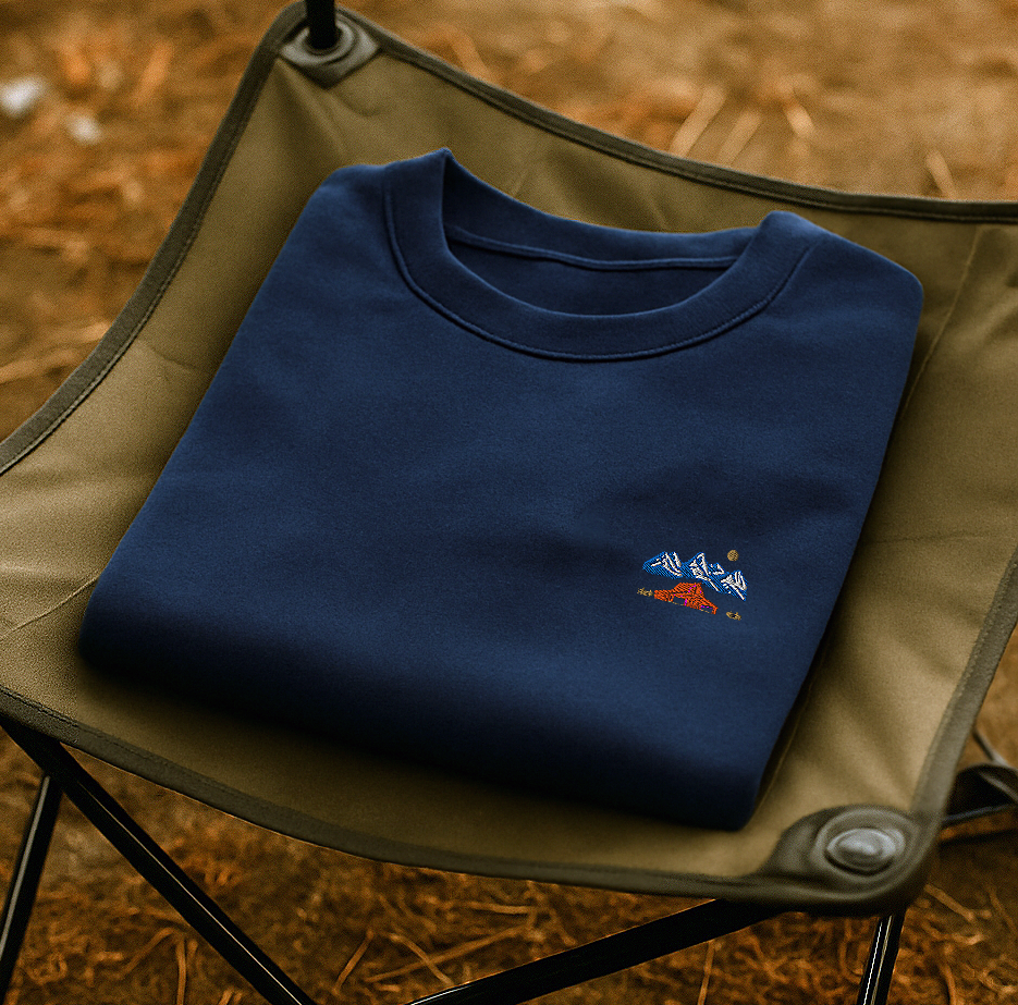 Thumbnail: GRAND TETON EMBROIDERED CREWNECK
