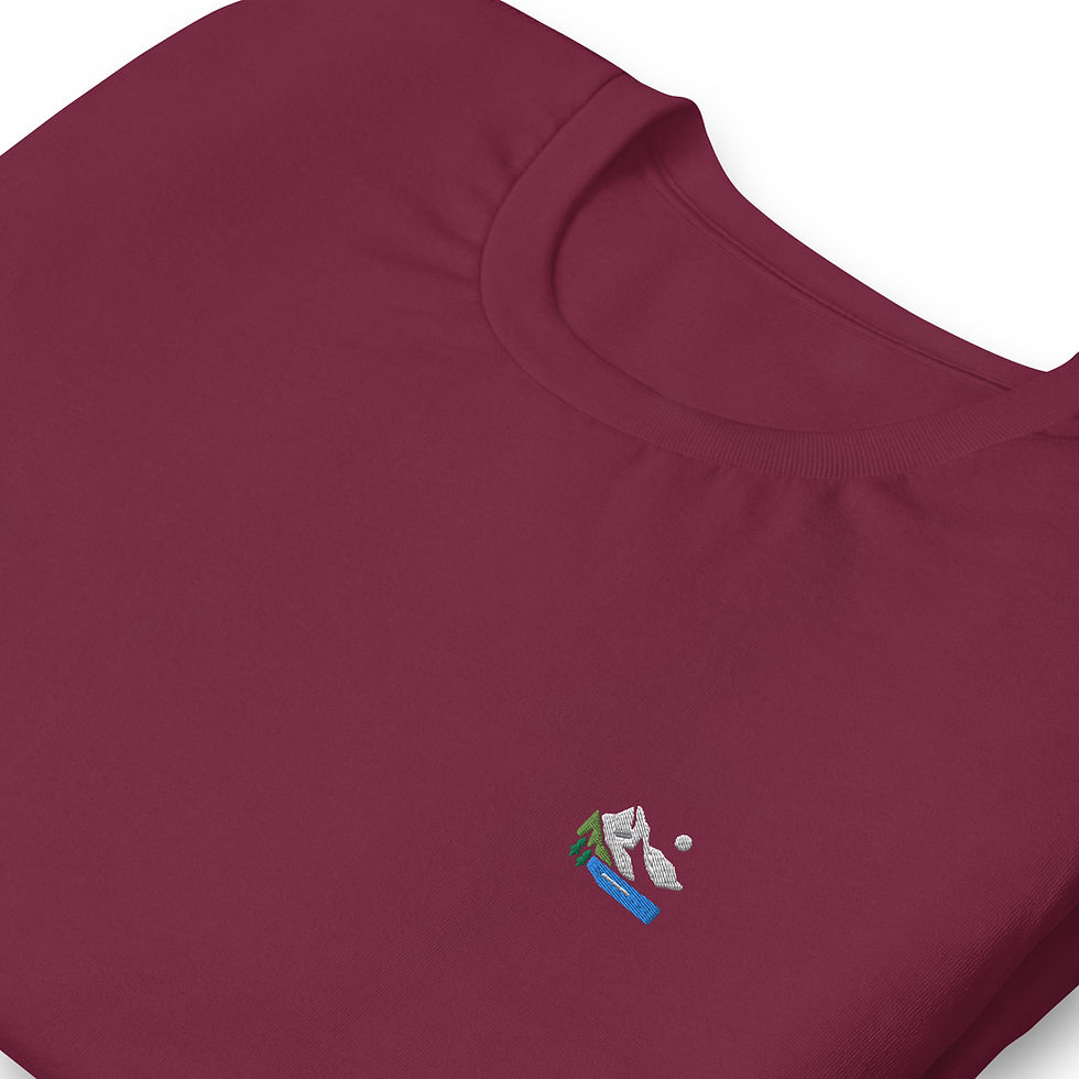 Thumbnail: GLACIER EMBROIDERED TEE