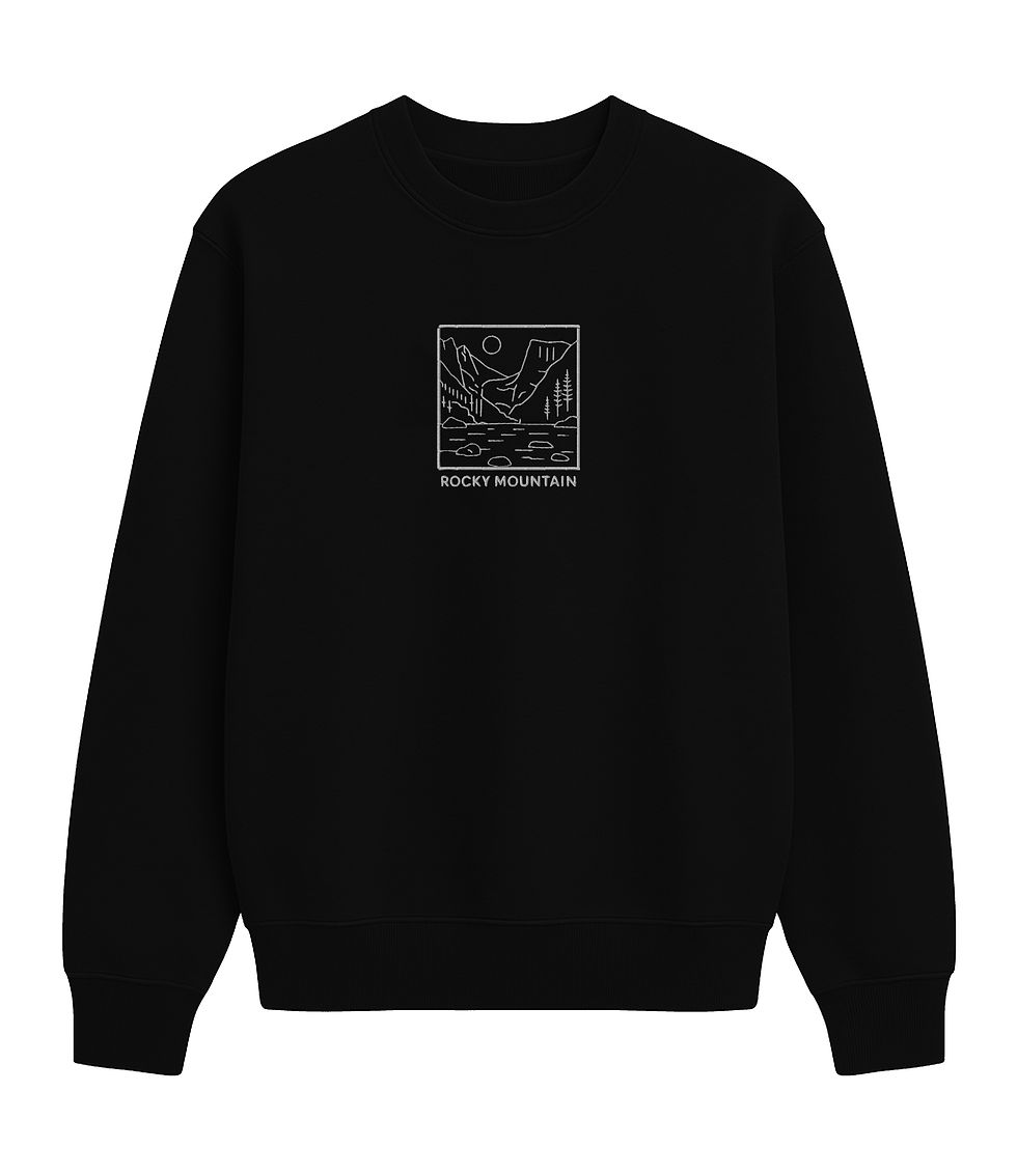 Thumbnail: ROCKY MOUNTAIN MINIMAL CREWNECK