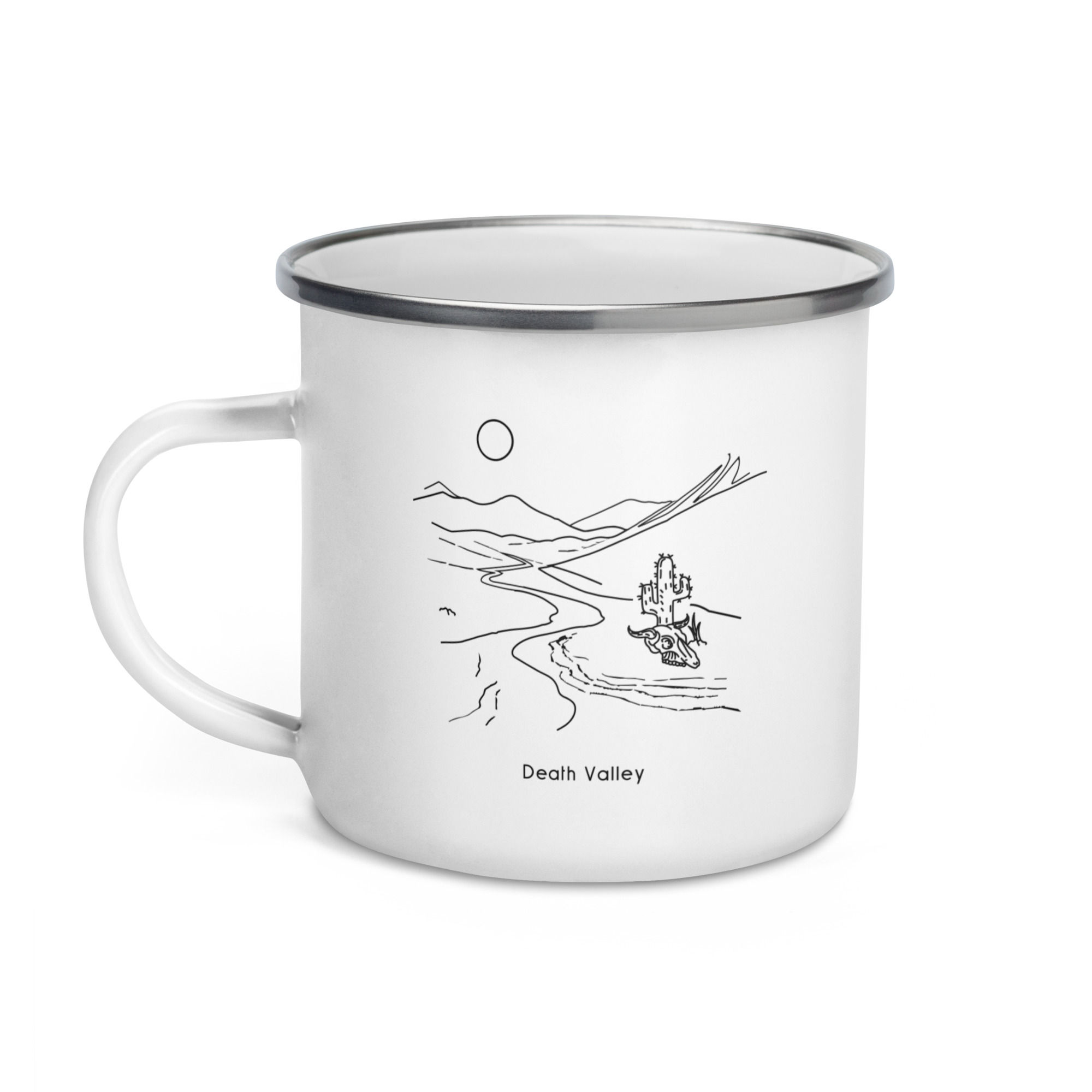 Death Valley Enamel Mug