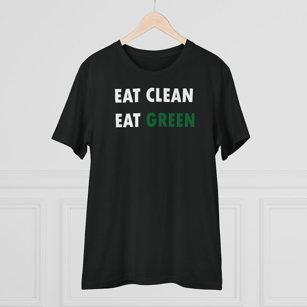 Thumbnail: Eat Clean, Eat Green T-shirt - Unisex