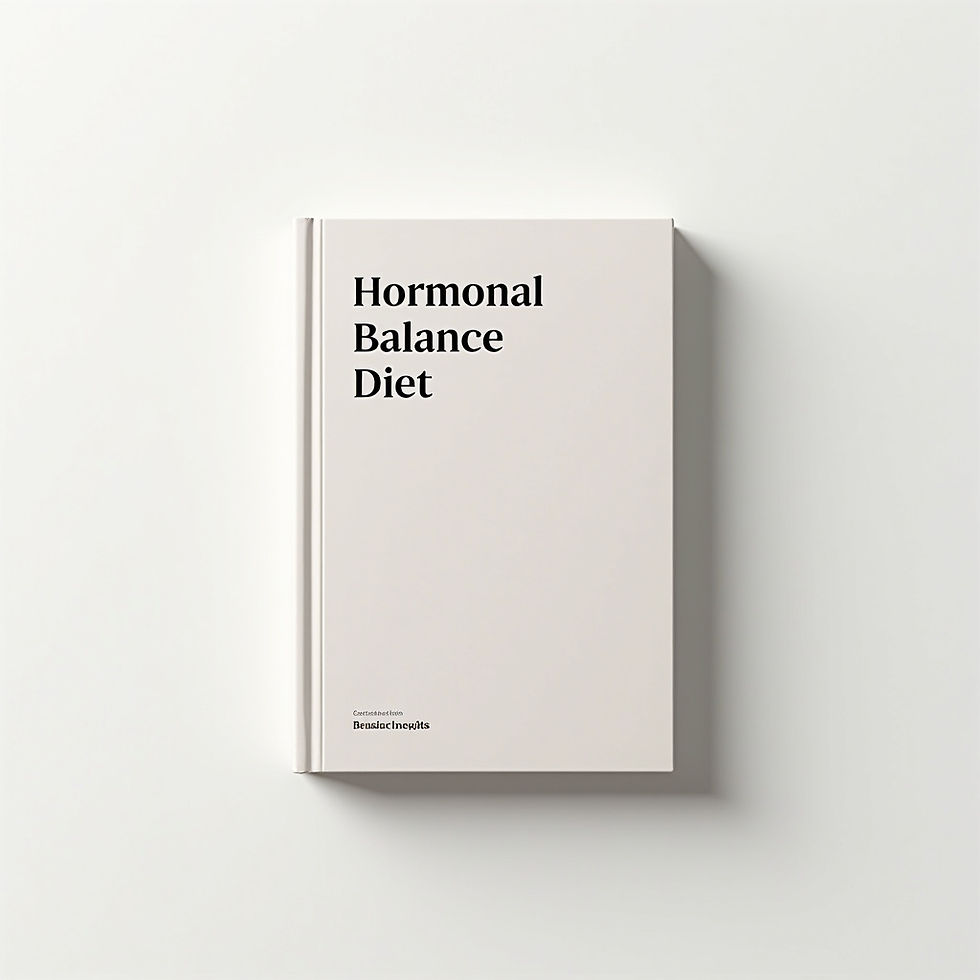 Dieta Equilíbrio Hormonal