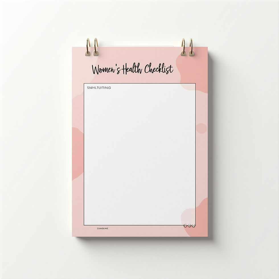 Checklist Saúde da Mulher