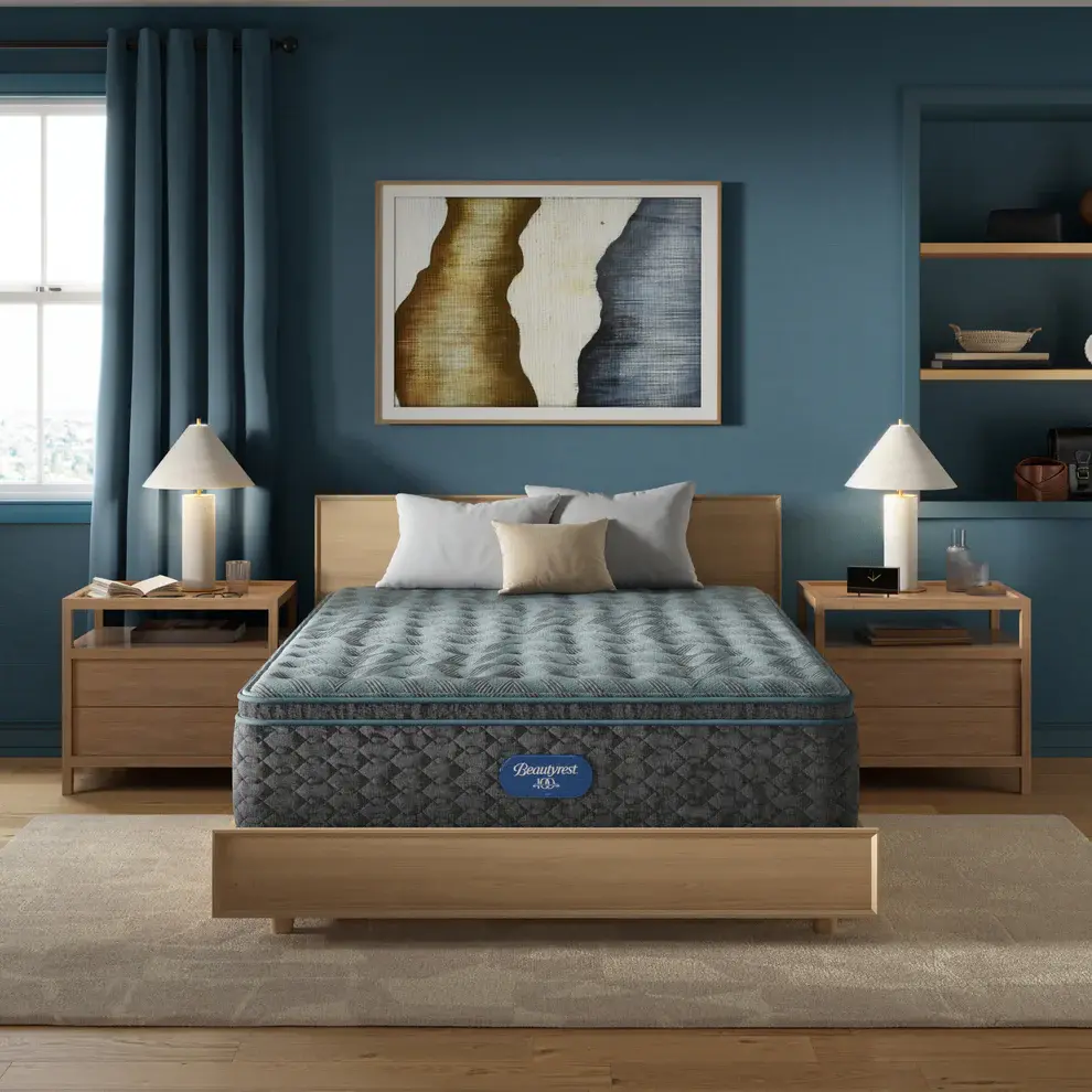 14.25" Beautyrest Level One Medium Pillow Top Mattress