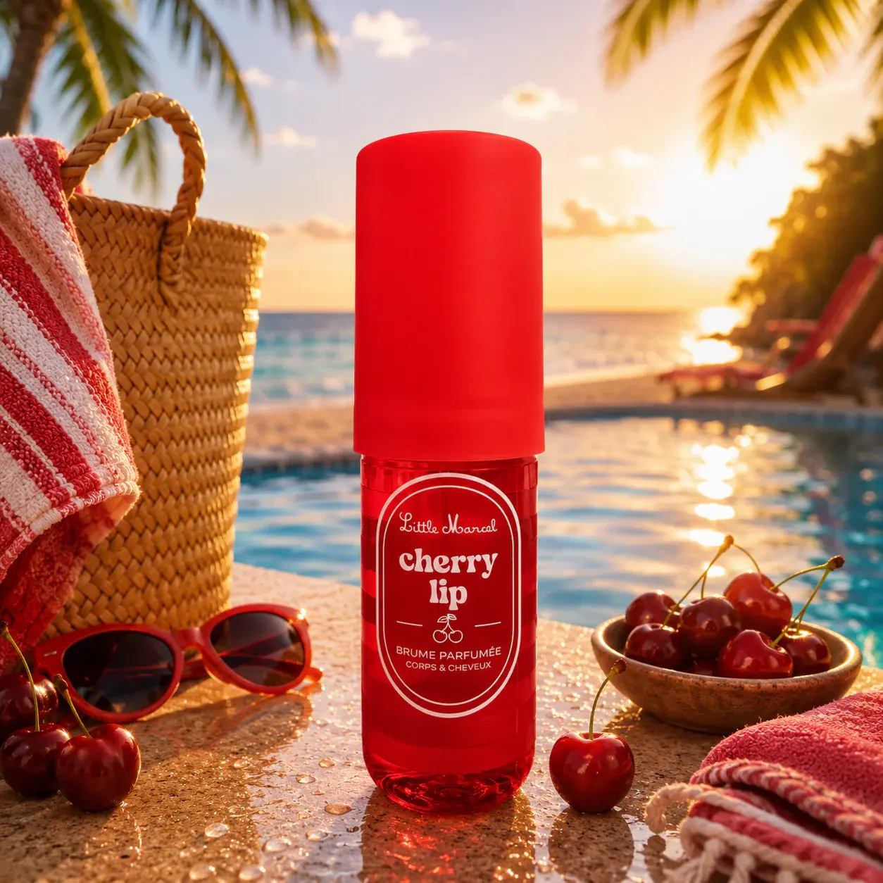 🍒 Brume Parfumée Little Marcel Cherry Lip 160ML