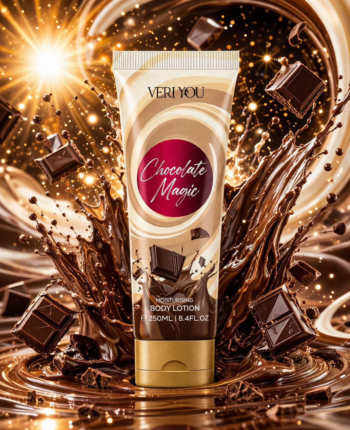 LOTION POUR LE CORPS 250ML CHOCOLAT MAGIQUE